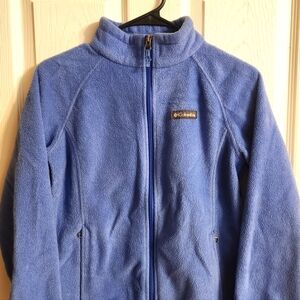 Fleece Zip Up. Size Kid's large. Columbia